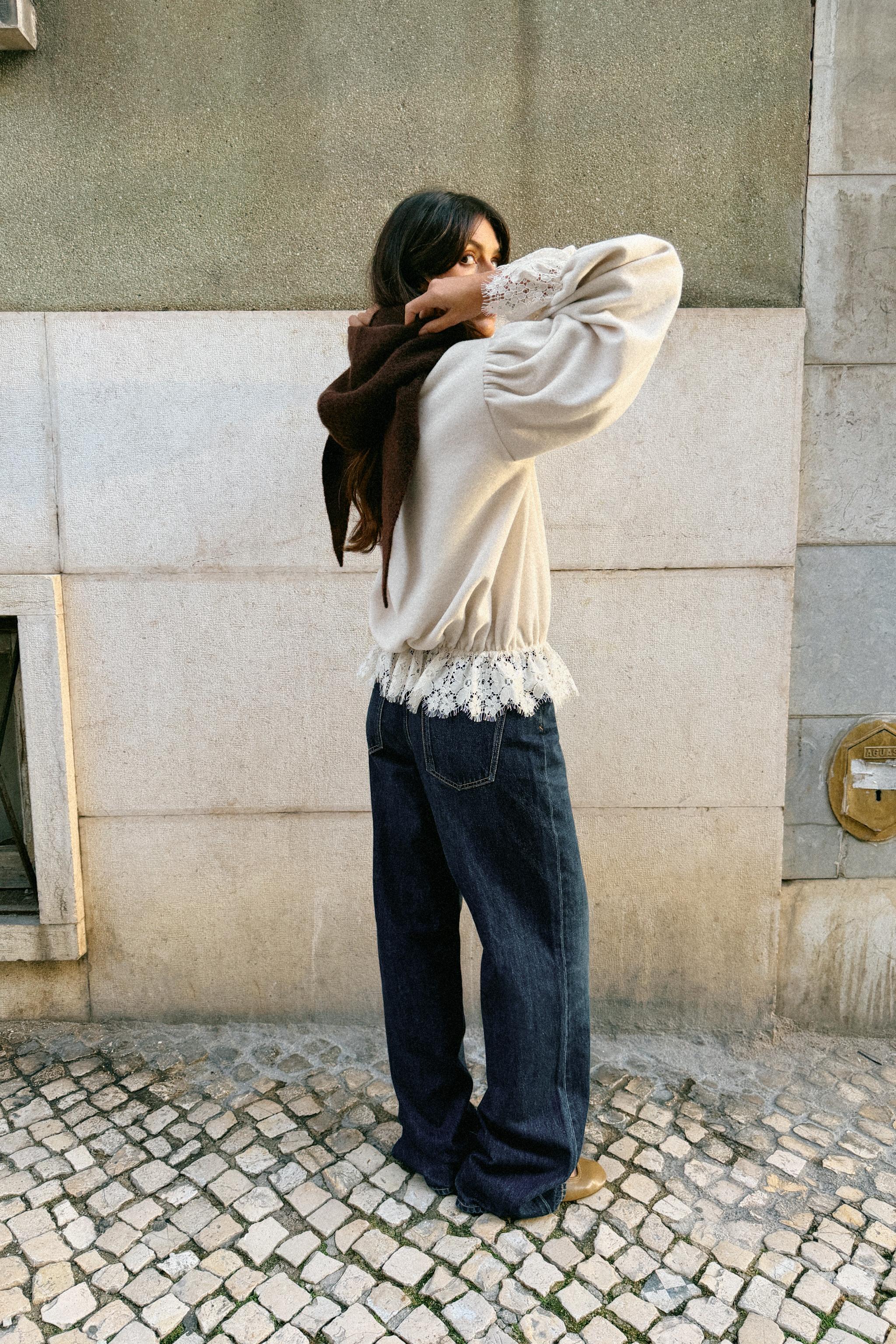 CAPUCHE BANDANA EN MAILLE